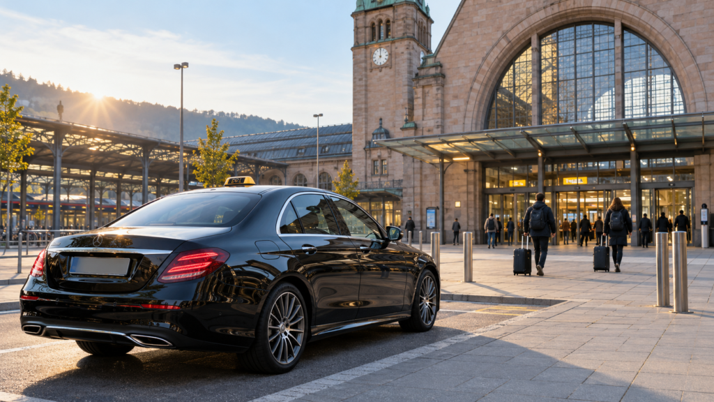 Taxi Freiburg Hauptbahnhof
